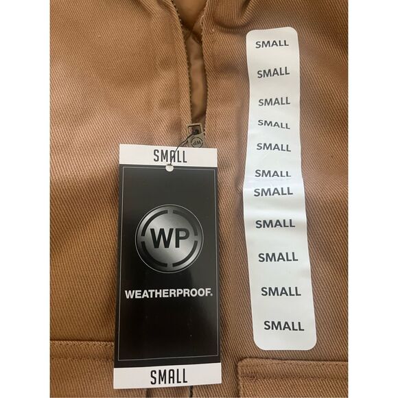 WP WEATHERPROOF Men's Sherpa Collar Full-Zip Workwear Vest NEW NWT - Picture 4 of 5